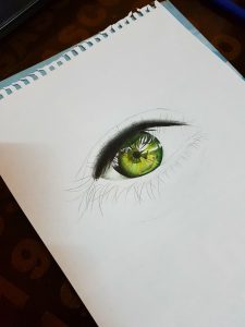 أفضل 3 قنوات تعلم الرسم مجانا على التلجرام! 8 وضع ايلينر على العين