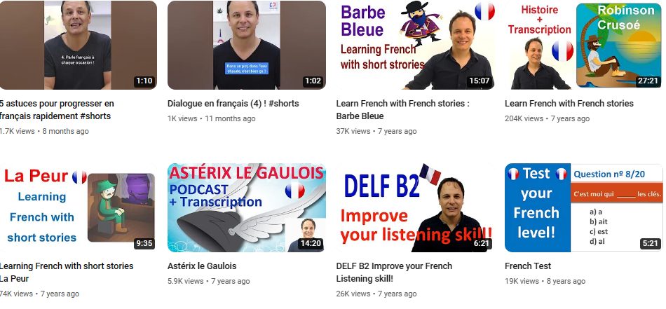 قناة Français avec Pierre Shorts عن طريق البودكاست