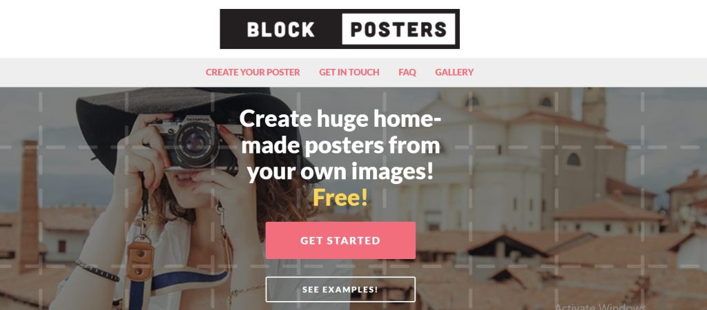 موقع Block Posters لتصميم الملصقات