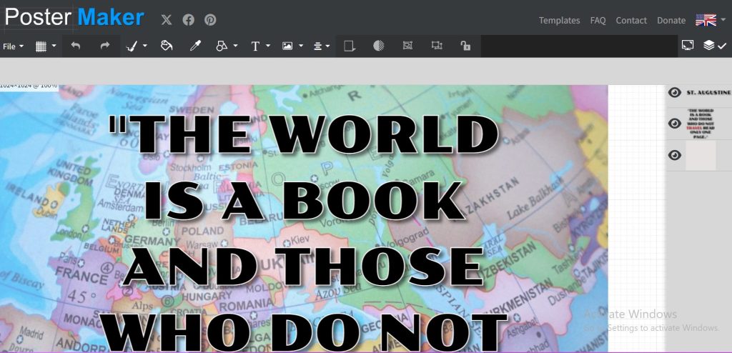 موقع Poster Maker