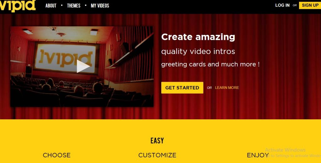 موقع ivipid لعمل مقدمات الفيديو
