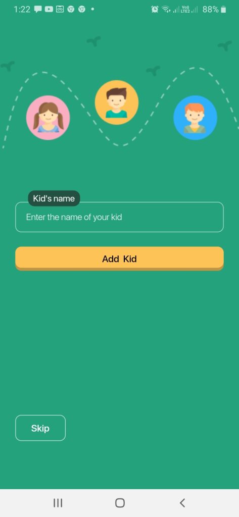 التسجيل على تطبيق سندس كيدز