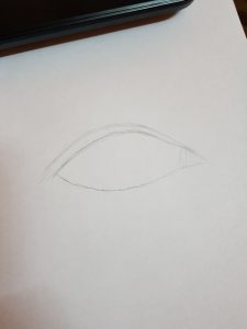 رسم بؤبؤ العين