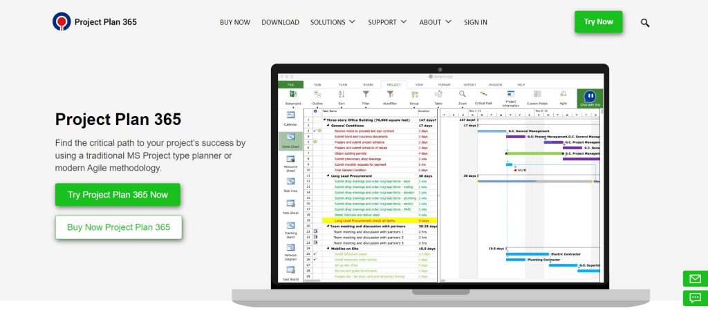 موقع Project Plan 365