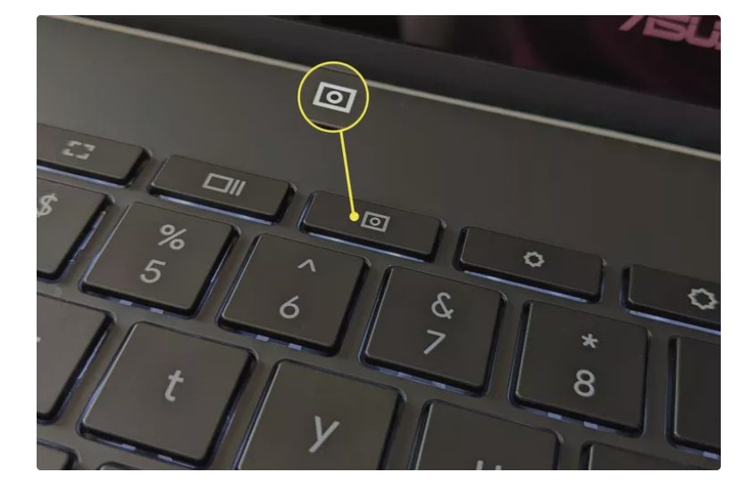 استخدام لوحة المفاتيح من طرق تسجيل الشاشة