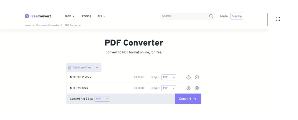 أداة FreeConvert