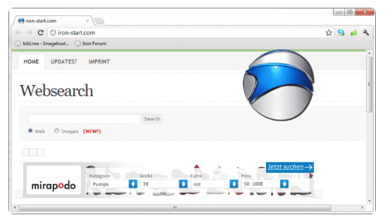 متصفح SRWare Iron