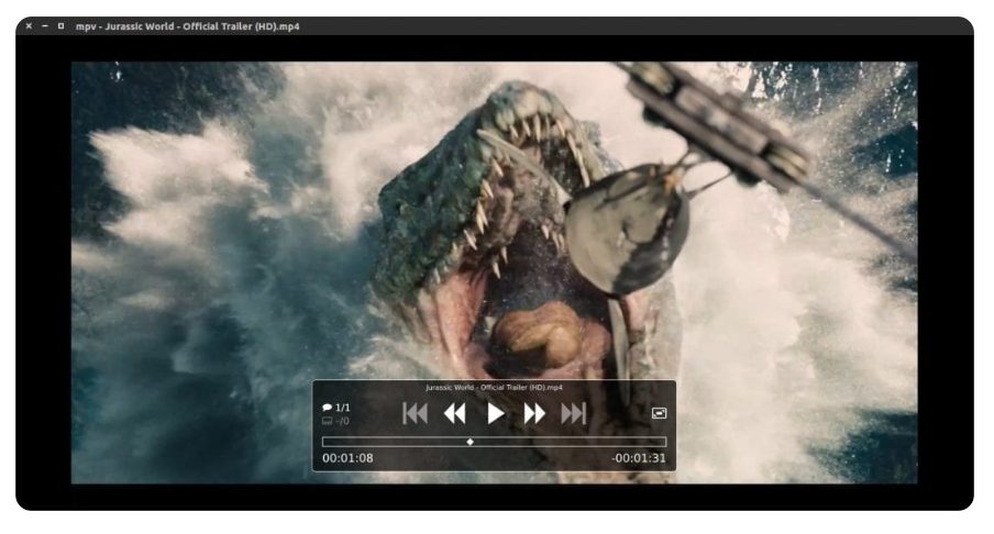 مشغل الفيديو MPV Player