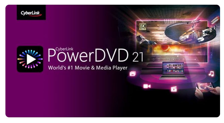 مشغل فيديو مجاني Power DVD