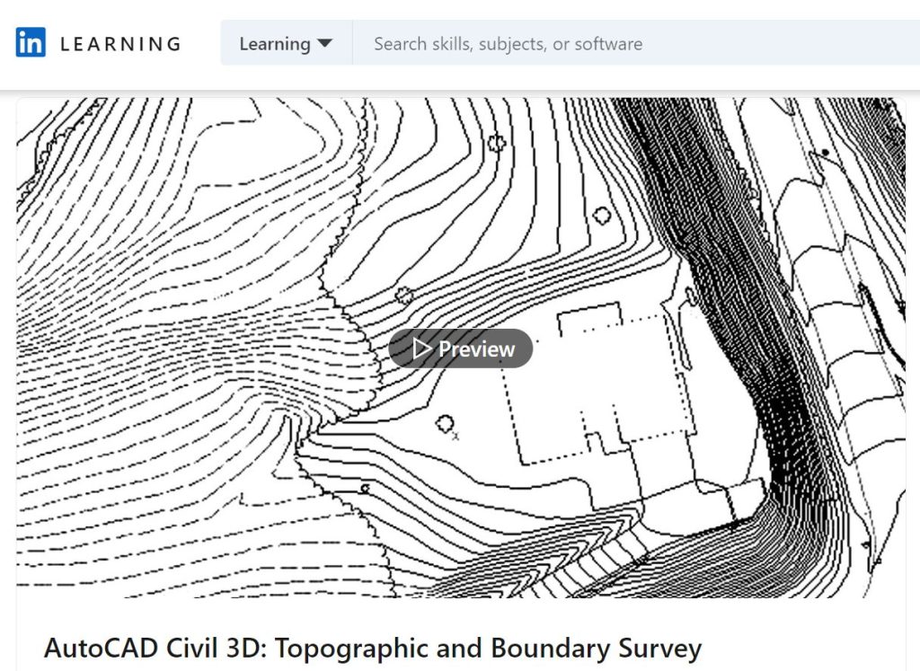 دورة AutoCAD Civil 3D: Topographic and Boundary Survey