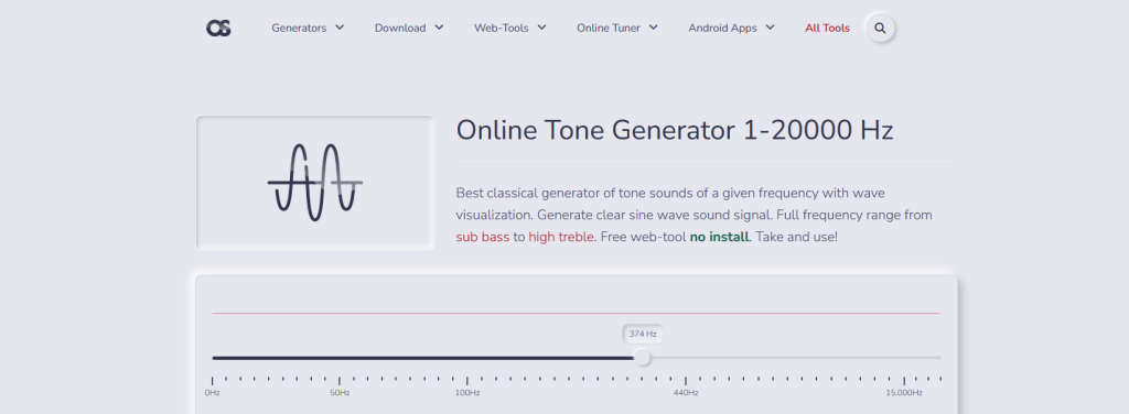 موقع Online Sound لإنشاء النغمات الموسيقية