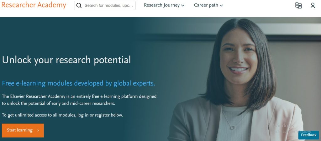 منصة Researcher Academy