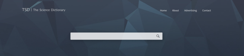 موقع The Science Dictionary للبحث عن المصطلحات العلمية