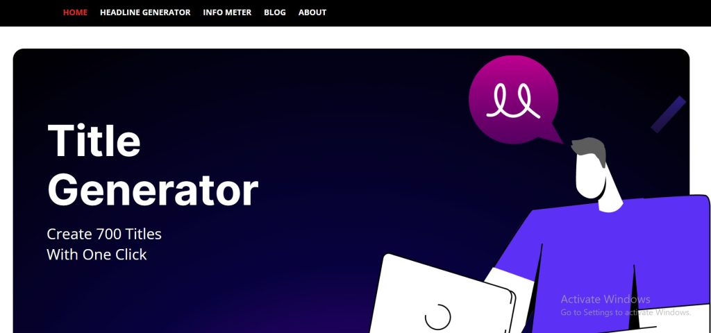 موقع Title Generator