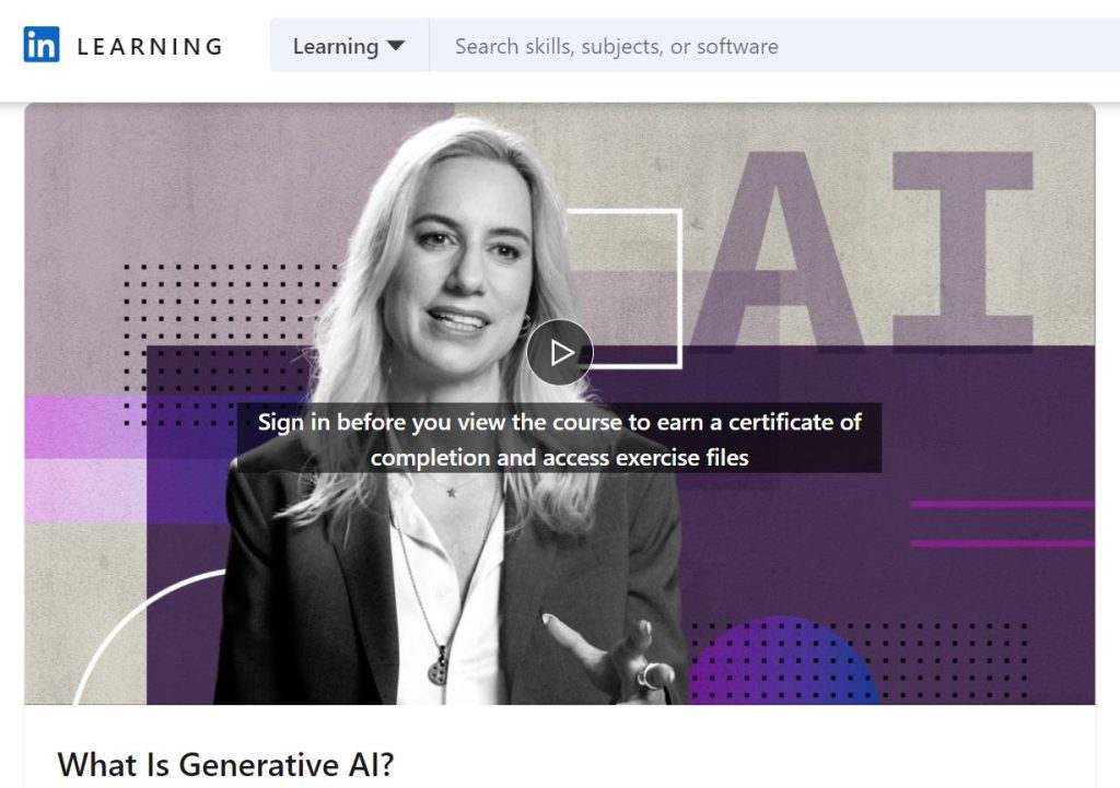 دورة ?What Is Generative AI