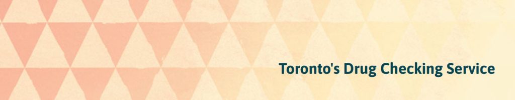 موقع Toronto's Drug Checking Service