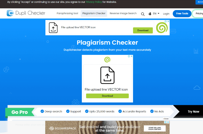 موقع Dupli Checker