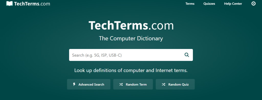 موقع Tech Terms