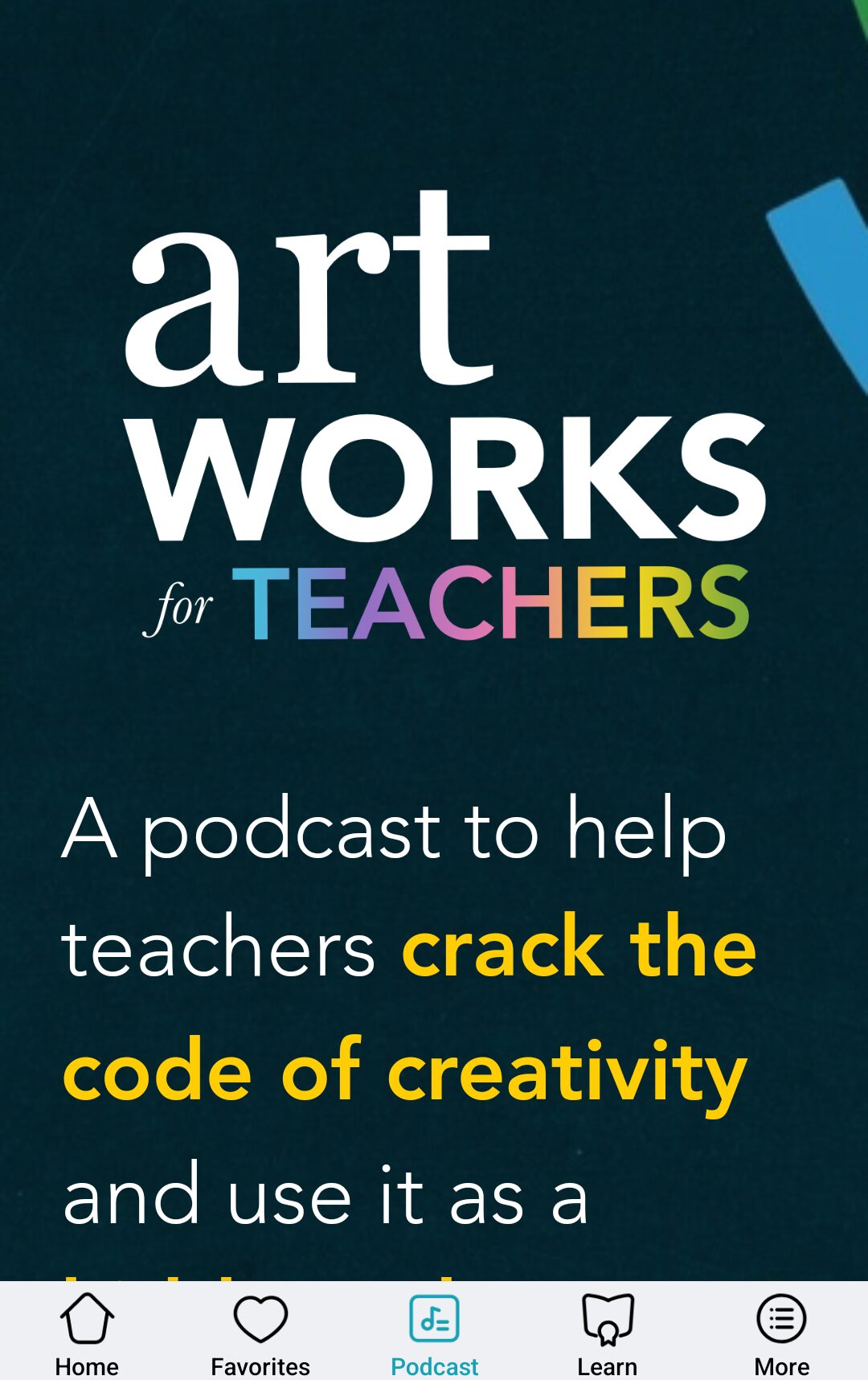 البودكاست من تطبيق Create & Think