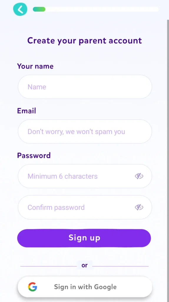 تسجيل الدخول في تطبيق Deenee
